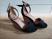 Schwarze sandalen - h&m,