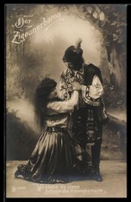 Operette der zigeunerbaron - ak,