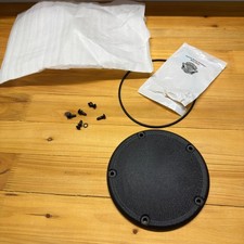 Harley Davidson M8 Derby Cover Kupplungs Deckel schwarz wrinkle