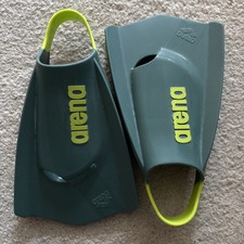 Arena Powerfin Pro II green and mustard Schwimmflossen EU 40-41 UK 6-7