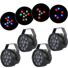 4x 12x1W MINI LED PAR64 Stage