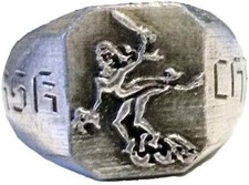 MK-art Militaria Ring der 7. Panzer-Division Wehrmacht "Gespensterdivision"