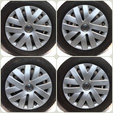VW Polo Stahl-Felgen LK 5x100 ET38 Winter-Reifen 185/60 R15 88T Winter-Räder