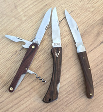 3x Vintage Taschenmesser