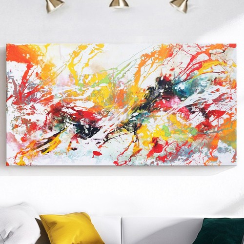 Abstraktes wandbild kunstdruck - wandbild,