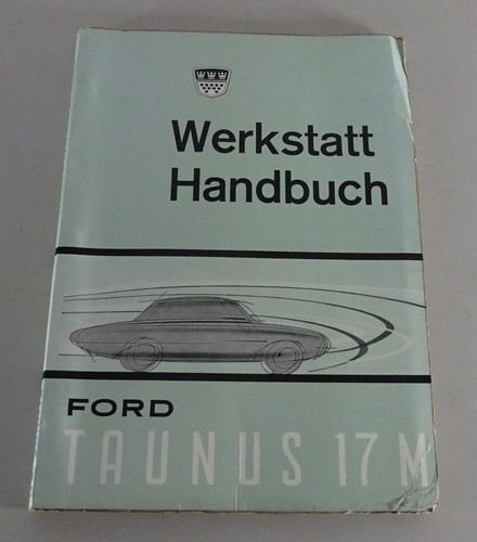 Werkstatthandbuch ford taunus - werkstatthandbuch,