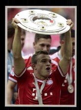 Xherdan Shaqiri Autogrammkarte Bayern München Deutscher Meister