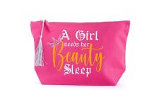 Beauty Sleep Kosmetiktasche. Große Kosmetiktasche Fairytale Aurora Make-up Liebhaber Aufbewahrung