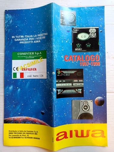 Aiwa katalog 1997 1998 - aiwa,