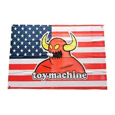 Spielzeugmaschine Skateboard Flagge Poster Banner Garage Mann Höhle ca. 60 x 90 cm