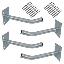 Wandhalter Autoreifen 4x Reifenhalter Felgen Reifen Wand-Halterung Baum Halter