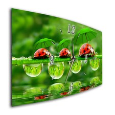 BM Wanduhr 44 cm x 22 cm