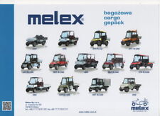 Melex cargo range (made in Poland) _2018 Prospekt / Brochure