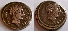 Q. Pompeius Rufus, und Sulla  Denar 54 v.Chr. 3,91 gr   19mm