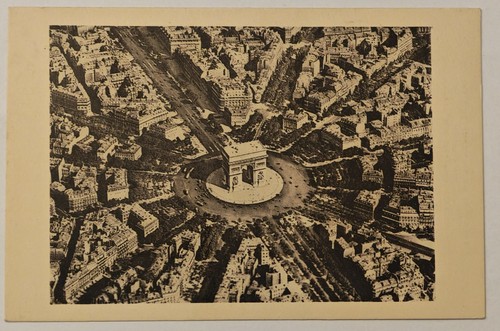 Paris arc triomphe c1935 - paris,