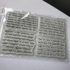 Silikonstempel Clearstamps DIY