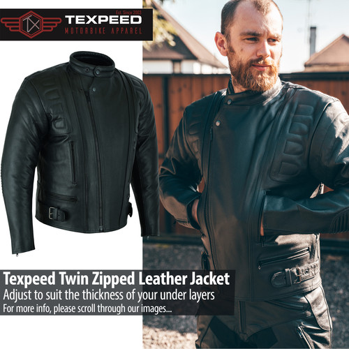 Texpeed motorrad lederjacke - texpeed,