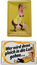 Blechschild "HB-Männchen"