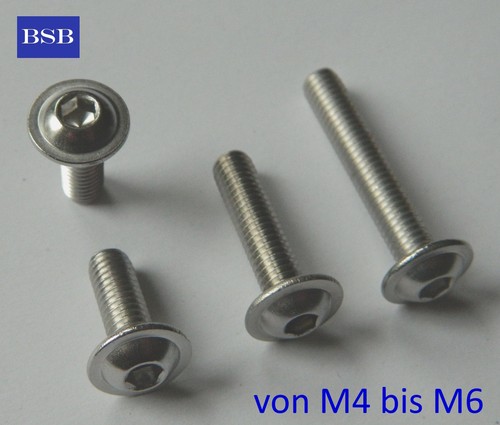 Linsenkopfschrauben flansch - linsenkopfschrauben,