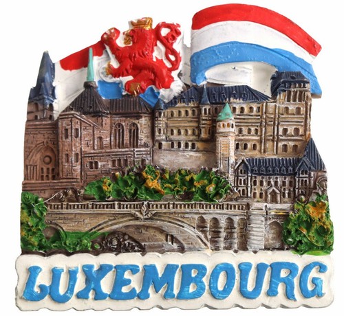 Luxemburg magnet souvenir poly - luxemburg,