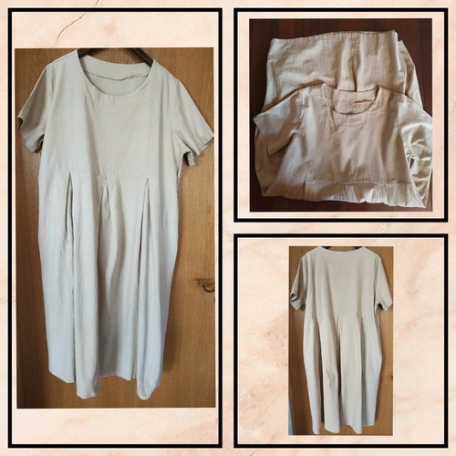 Kleid natur leinencharakter - kleid,