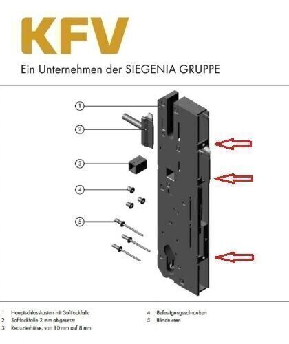 Kfv schlosskasten hauptschloss - kfv,