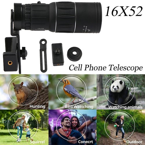 16x monokular teleskop - 16x, 52