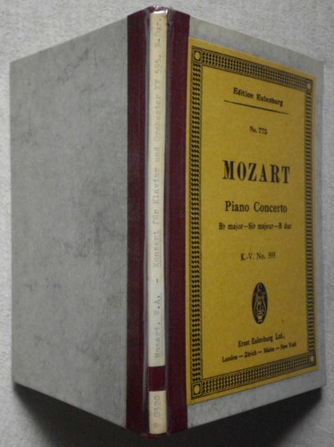 Noten mozart concerto - w.,