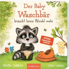 Der Baby Waschbär braucht