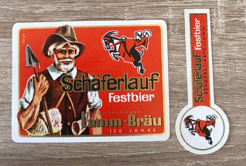 Bieretikett lammbräu - bieretikett,