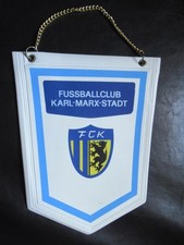 Wimpel FC Karl Marx Stadt,DDR Oberliga,Plastik,wie neu!