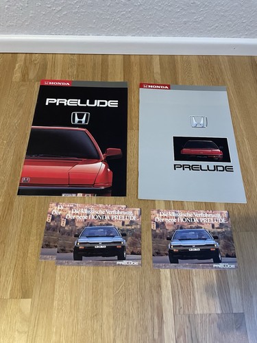 Honda prelude prospekte 80er - honda,
