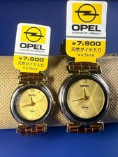 OPEL Diamond Watch Pair Set