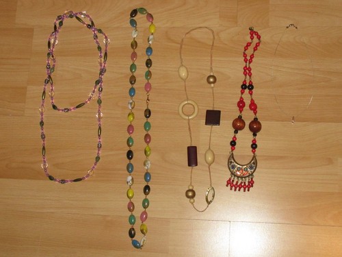Set ketten kette rot - x,