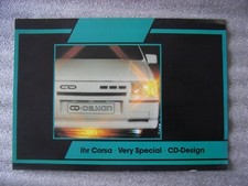 CD-Design Opel Corsa Tuning Prospekt / Sales brochure, D