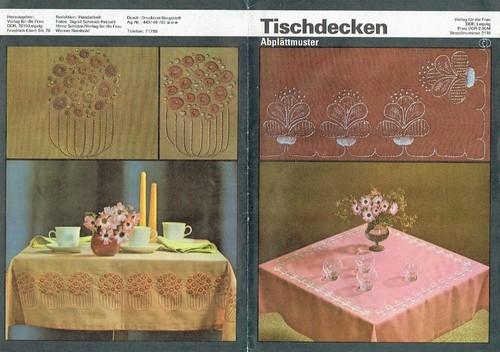 Sticken tischdecken - sticken,