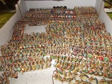 1:72 Figuren bemalt Assyrer Modellbau , sammeln, selten, antike