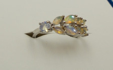 Opal - Ring,  Sterlingsilber