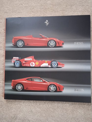 Ferrari f430 prospekt 2005 - ferrari,