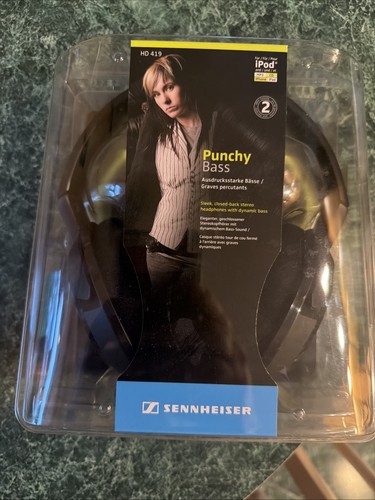 Sennheiser headphones black - sennheiser,