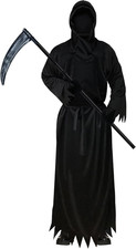 Halloween sensenmann kostüm - sensenmann,