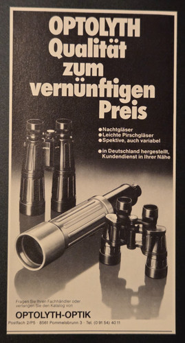 Optolyth optik walter roth - 80.,