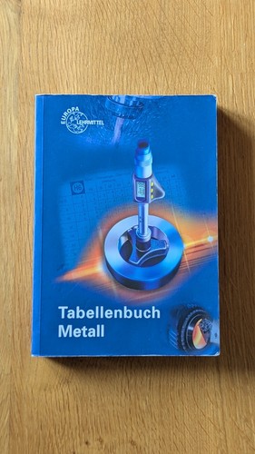 Tabellenbuch metall - tabellenbuch,