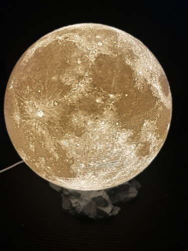 Mondlampe nachtlicht mit - 3d, de