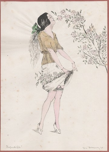 Rosenduft rosen frau - rosen, 1920er