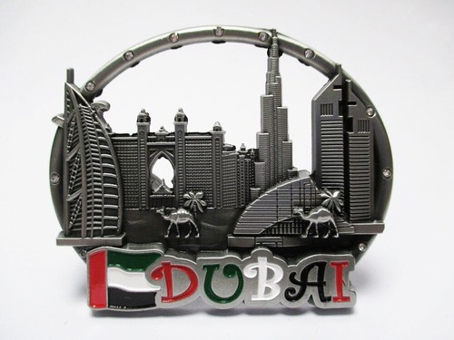 Dubai magnet metall - magnet, burj