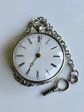 Antike Silber Spindeluhr