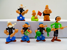 Ü Ei Popeye und seine Freunde Figuren Steckfiguren 1991 Olivia Wimpy