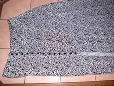 Schwarz weißer crinkle rock - schwarz,