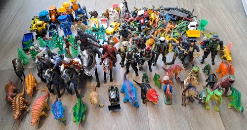 Figuren dinos autos - dinos,, tiere